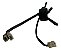 Chave Seta Gol Voyage 80 81  Original Carto 305.953.505.1-06 - Imagem 3