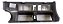 Moldura Central Painel Gol Saveiro Parati G3 Cinza Original - Imagem 8
