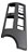 Moldura Central Painel Gol Saveiro Parati G3 Cinza Original - Imagem 3