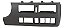 Moldura Central Painel Gol Saveiro Parati G3 Cinza Original - Imagem 6