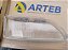 Lente Vidro Farol Duplo Escort Xr3 93 96 Arteb C/logo Al L.e - Imagem 8