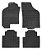 Jogo Tapete Borracha Fiat Doblo Original Borcol Interlagos Preto - Imagem 1