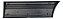 Friso Moldura Lateral Monza 88  90 Original 2 Portas Direito Preto - Imagem 3