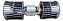 Motor Eletroventilador Ford Escort 83 / 89 Original Bosch - Imagem 2