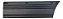 Friso Moldura Monza 88 90 Original Gm 2 Portas Esquerdo Preto - Imagem 1