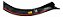 Moldura Para-lama Traseiro Gol Rallye 2013/2016 Esq Vw Preto - Imagem 3