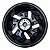 Roda Aro 16 Original Vw Polo Virtus Tsi 5u0601025ab Et39 Diamantado Com Fundo Preto - Imagem 4
