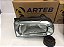 Farol Arteb Original Gol G2 95/99 Máscara Cromada Vidro Ambos Lados - Imagem 2