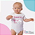 Body Bebê Personalizado Chuva De Amor Mês Aniversário Menina - Imagem 2