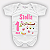 Body Bebê Personalizado Jardim Encantado - Imagem 1