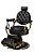 Cadeira de Barbeiro Royal Gold PD - Imagem 1