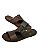 Chinelo anatômico Masculino de couro - Imagem 3