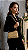 Bolsa de Ombro Croco Glow – Dourada - Imagem 2