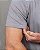 Camiseta Basica Masculina Cinza - Imagem 3