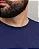Camiseta Basica Masculina Azul - Imagem 2
