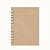 Caderno Bege Peixinhos - Imagem 1