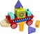 Brinquedo Educativo De Montar E Encaixe Barco Geométrico - Imagem 2