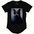 Camiseta Longline Psicodelic Cat - Imagem 1