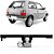 Engate de reboque Fiat Uno Mille 2004/2011 - Imagem 1