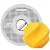 BAMBU PLA LITE AMARELO GIRASSOL MATE REUSABLE SPOOL - Imagem 1