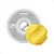 Filamento PLA Lite Amarelo com Carretel Reutilizável Bambulab 1Kg 1.75mm - (cod. 16400) - Imagem 1