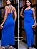 Vestido Midi Azul Caneta - Imagem 2