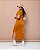 Vestido Midi Com Manga Curta - Imagem 10