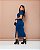 Vestido Midi Com Manga Curta - Imagem 2