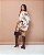 Conjunto Short Saia e Kimono ( marrom) - Imagem 3