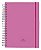 Caderno Universitário Smart DAC Vision Rosa 80 Folhas - Imagem 1