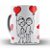 Caneca Dia dos Namorados com Estampa Romântica - Unidade - Imagem 4