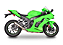 Escapamento Kit ¾ Spark : tubo TITANIUM + silenciador GRID-O para : Kawasaki ZX-10 R/RR (21-23) – GKA8843T - Imagem 4