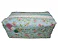 Necessaire Box Tamanho Médio de Tecido Floral - Imagem 1