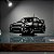 Quadro Decorativo Ford GT em Impressão 3D – Silhueta Automotiva, Arte de Parede Alto Detalhe, Supercarro, Quarto Gamer e - Imagem 2