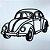 Quadro Decorativo Fusca Clássico em Impressão 3D – Arte Automotiva de Parede Alto Detalhe, Decoração Retrô, Quarto Gamer - Imagem 1