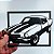 Quadro Decorativo Chevrolet Camaro 2ª Geração em Impressão 3D – Arte Automotiva de Parede Alto Detalhe, Carro Clássico, - Imagem 5
