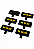 Suporte Giratório para 144 Chaveiros em PETG – Expositor Profissional com Base Reforçada + 6 Placas de Preço - Imagem 6