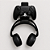 Suporte de Parede para Controle PS5 e Headset Preto PETG Setup Gamer - Imagem 3
