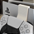Suporte para Controle PS5 em Impressão 3D – Base Organizadora para DualSense - Imagem 3