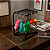 Expositor Organizador para Chaveiros com Dispenser de Mesa em PETG | Porta Chaveiros para Lojas, Feiras e Presentes - Imagem 2
