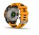 Relógio Monitor Cardíaco Garmin Fenix 8 AMOLED Titanium Sapphire Laranja 47mm - Imagem 3
