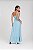 Vestido super Midi de linho com recortes - Imagem 2