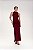 Vestido Super Midi Com Franzido Lateral - Imagem 1