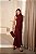 Vestido Super Midi Com Franzido - Imagem 1