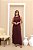 Vestido longo com fenda na lateral - Imagem 1