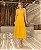 Vestido Midi em laise com tronco alongado - Imagem 1