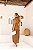 Vestido Midi com pesponto constrastante - Imagem 2
