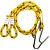 kit extensor corda p/ rede cor amarelo - Imagem 1