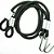 kit extensor corda p/ rede cor preto - Imagem 1