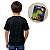 Camiseta Infantil Menino Estampa Dinossauro T-Rex Verde - Imagem 2
